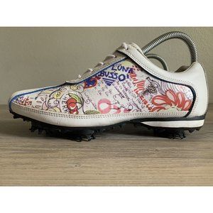 FootJoy FJ 97054 Graffiti Art LoPro Softspikes Golf Shoes Womens 8 M